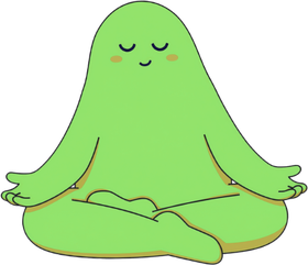 A meditating soulie