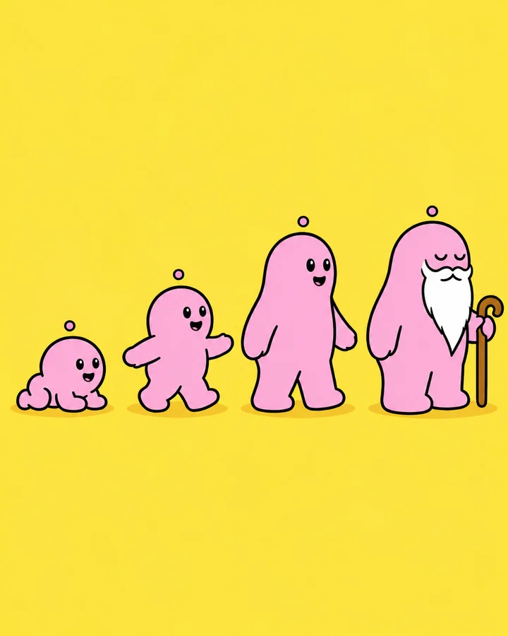 Finding real age! Quest illustration