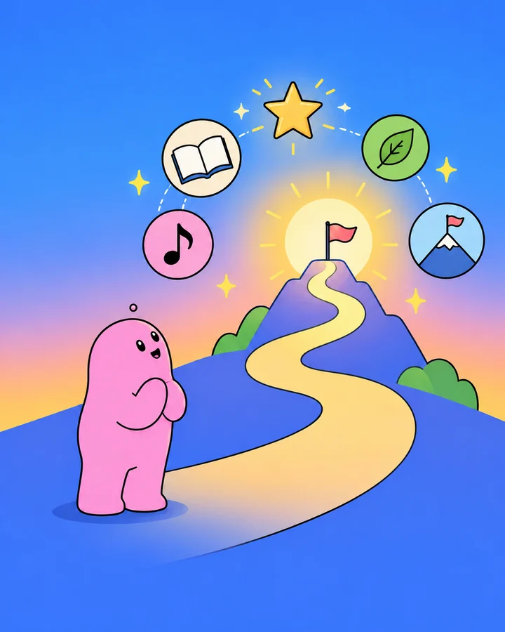 Finding true purpose! Quest illustration
